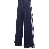Adidas Originals adidasPANTALÓN TEJIDO DENIM PLISADO WIDE LEG 24-32 Indigo Denim Mujer