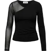 EDITED The Label Camiseta 'Lacie' negro
