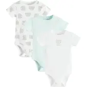 Cool Club Pijama entero/body azul claro / gris / blanco