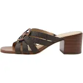 Michael Kors Zapatos abiertos 'ERIKA' marrón / marrón oscuro