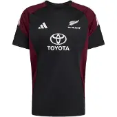 Adidas Camiseta funcional 'All Blacks' borgoña / negro / blanco