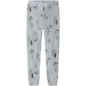 Name it Leggings 'NMMWang' marrón / gris / jade / lila claro