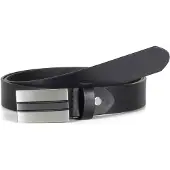 Howard London Cinturón 'Leather Belt Paul Black' negro