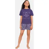 Lipsy Pijama lila / azul violaceo