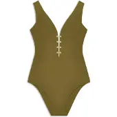 Pain de Sucre Traje de baño 'BONNIE' caqui