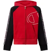 Champion Sudadera con cremallera rojo / negro / blanco