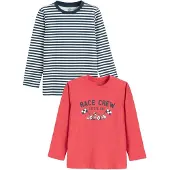 Cool Club Camiseta azul oscuro / rojo / blanco