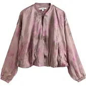 Next Chaqueta de entretiempo gris / lila / malva