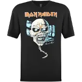 Iron Maiden Camiseta 'Piece of Mind T-Shirt' negro