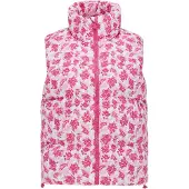 IZIA Chaleco rosa / blanco