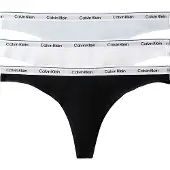 Calvin Klein Underwear Tanga gris claro / negro / blanco / offwhite
