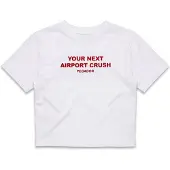 Pegador Camiseta 'Talsi' rojo oscuro / blanco