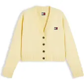 Tommy Hilfiger Cárdigan amarillo claro