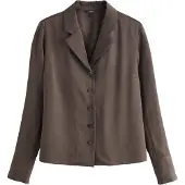 Next Blusa chocolate