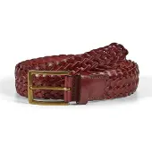 Howard London Cinturón 'Braided Leather Belt Andrew Light Brown' marrón claro