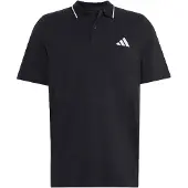 Adidas adidasPolo Essentials de piqué 3-Stripes M Black / White Hombre