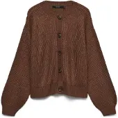 Vero Moda Cárdigan 'VMLea' marrón