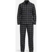PANTONECLO Pijama largo 'Men’s Nightwear Set' negro