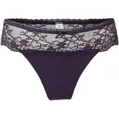 Lingadore Tanga azul violaceo