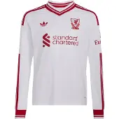 Adidas adidasCamiseta manga larga segunda equipación Liverpool FC 26/27 128 White Niño