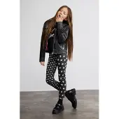 Desigual Leggings negro / blanco