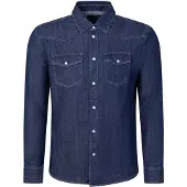 Karl Lagerfeld Camisa azul oscuro