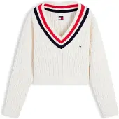 Tommy Hilfiger Jersey marino / rojo / offwhite