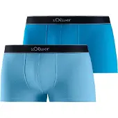 s.Oliver Calzoncillo boxer azul / negro / blanco