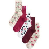 Next Calcetines marfil / rosa / blanco