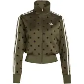 Adidas Originals adidasSudadera SATIN POLKA DOTS TT S Olive Strata Mujer