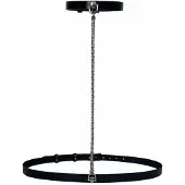Haute Cuir Cinturón 'Slim Chain Harness' negro