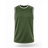 PANTONECLO Camiseta funcional 'Men’s Gym Vest' verde