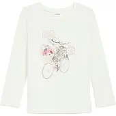 s.Oliver Camiseta crema / gris / rosa / rosa