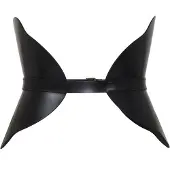 Haute Cuir Cinturón 'Ivy' negro