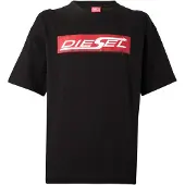 Diesel Camiseta rojo / negro / blanco