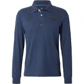 La Martina Camiseta navy / marrón