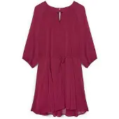 Fiorella Rubino Vestido burdeos