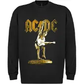 AC/DC Sudadera 'Stiff Upper Lip Sweatshirt Sweatshirt' negro