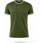 PANTONECLO Camiseta funcional 'Men's Gym Short Sleeve T-Shirt' verde
