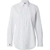 Ralph Lauren Blusa azul claro / blanco