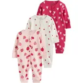 Next Pijama rosa / púrpura / blanco