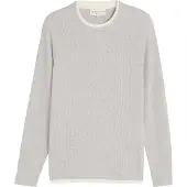 Tom Tailor DENIM Jersey marfil / gris claro