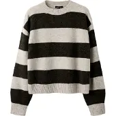 LMTD Jersey 'NLFBYNTHE' beige moteado / marrón oscuro