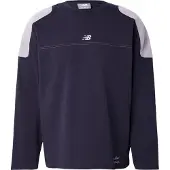 New Balance Camiseta azul oscuro / lila / blanco