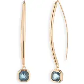 Ralph Lauren Pendientes 'DARLENE' azul / oro