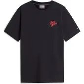 Tommy Hilfiger Camiseta 'IC' azul pastel / rojo / negro