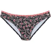 LASCANA Braga de bikini melón / negro / blanco