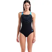 Arena Traje de baño 'GRAPHIC' azul / negro