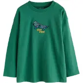 Next Camiseta azul oscuro / amarillo / verde / blanco