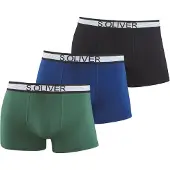 s.Oliver Calzoncillo boxer azul / verde / negro / blanco